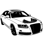 Audi Car Vector