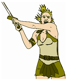 Female Warrior - Color