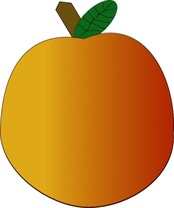 Food Fruit Leaf Cartoon Orange Cartoonish