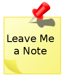 Leave Me A Note