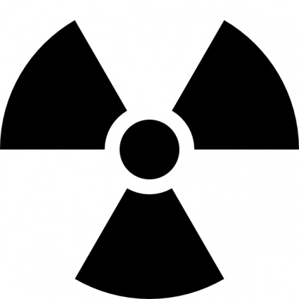 Radioactivity Sign clip art