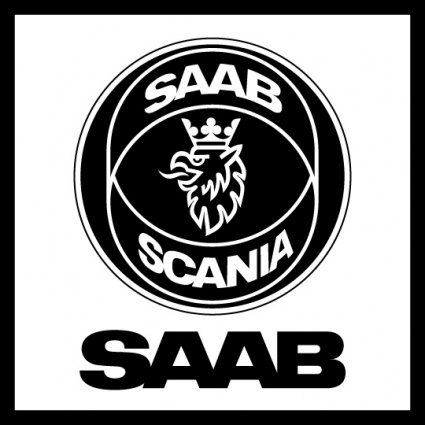 Saab Scania logo logo in vector format .ai (illustrator) and .eps for free download