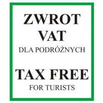 Tax Free for turists